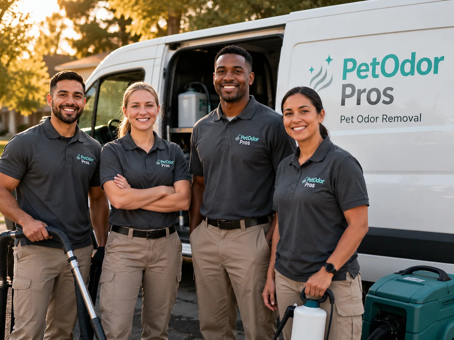 Pet Odor Removal team serving Ward, SC